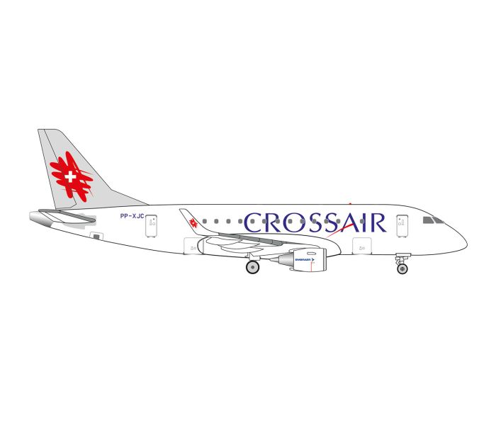 Embraer E170 Crossair PP-XJC (1:500)