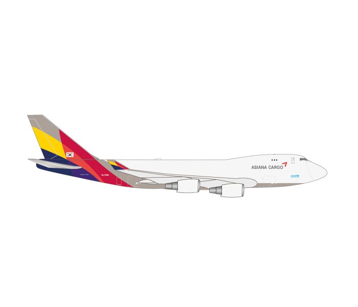 Boeing 747-400F Asiana Cargo HL7616 (1:500)