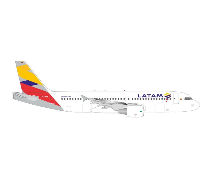 Airbus A320 LATAM Airlines Chile CC-BFE (1:500)