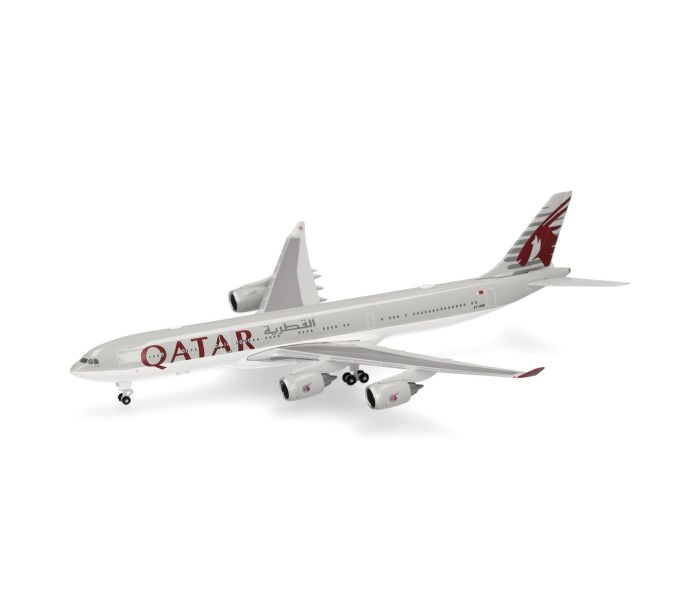 Airbus A340-500 Qatar Amiri Flight A7-HHH (1:500)-Herpa-538923