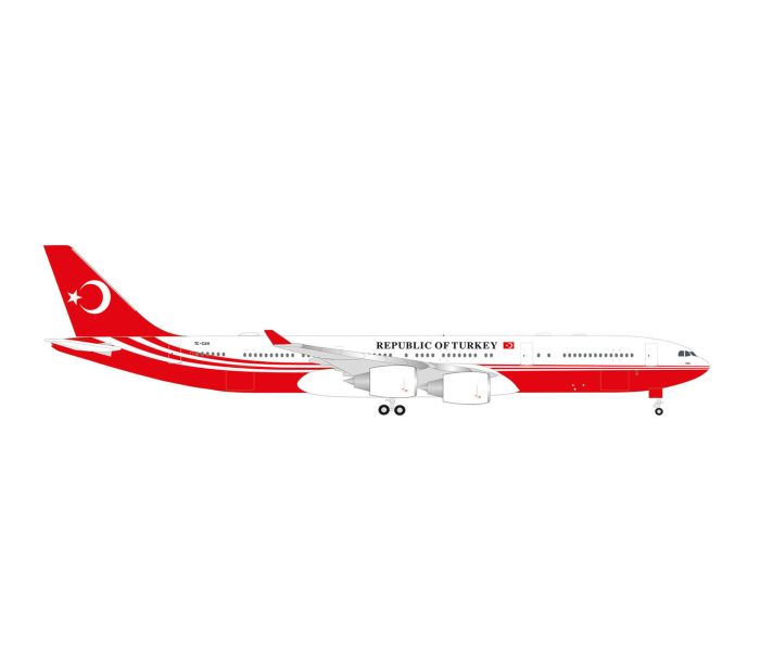 Airbus A340-500 Turkey Government TC-CAN (1:500)