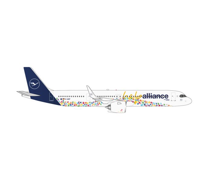 Airbus A321neo Lufthansa Help Alliance D-AIEP (1:500)