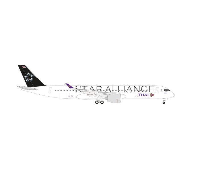 Airbus A350-900 Thai Airways Star Alliance HS-THU (1:500)