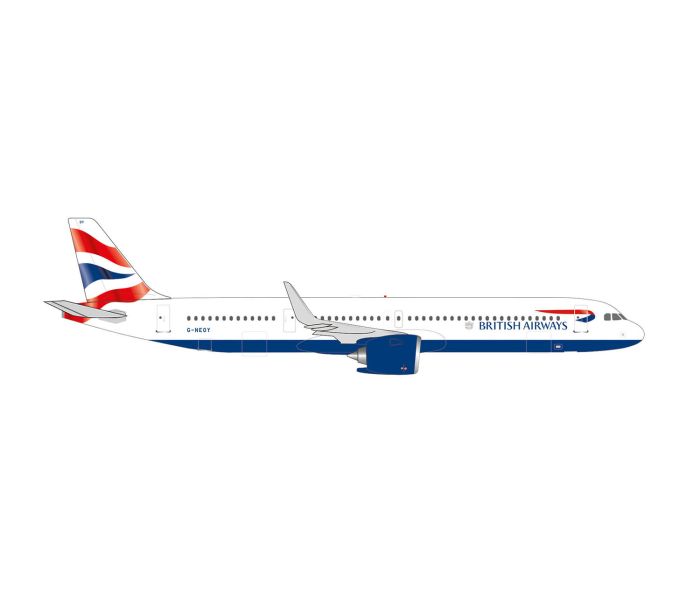 Airbus A321neo British Airways G-NEOY (1:500)