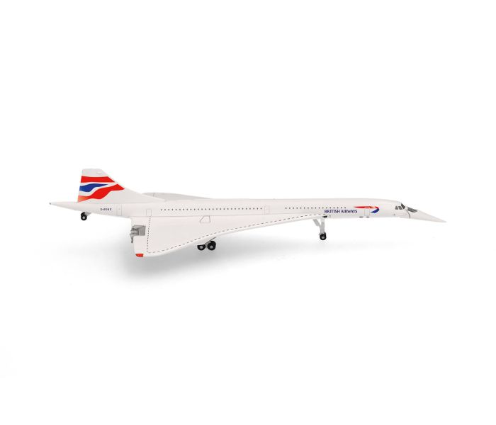Concorde British Airways Union Flag Nose Down (1:500)