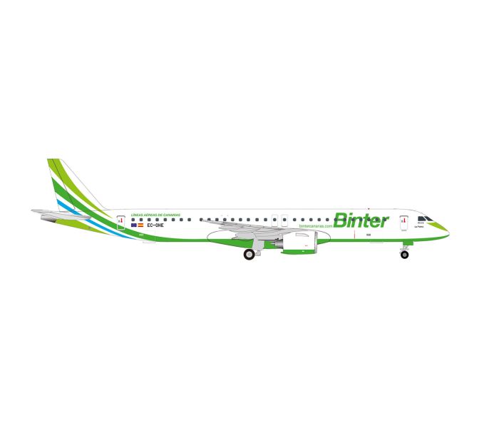 Embraer E195-E2 Binter Canarias EC-OHE La Palma (1:500)