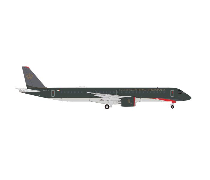 Embraer E195-E2 Royal Jordanian Airlines JY-REA (1:500)