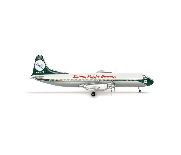 Lockheed L-188A Electra Cathay Pacific Airways 60th (1:400)