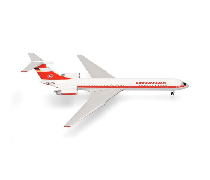 Ilyushin IL-62M Interflug DDR-SEO (1:200)