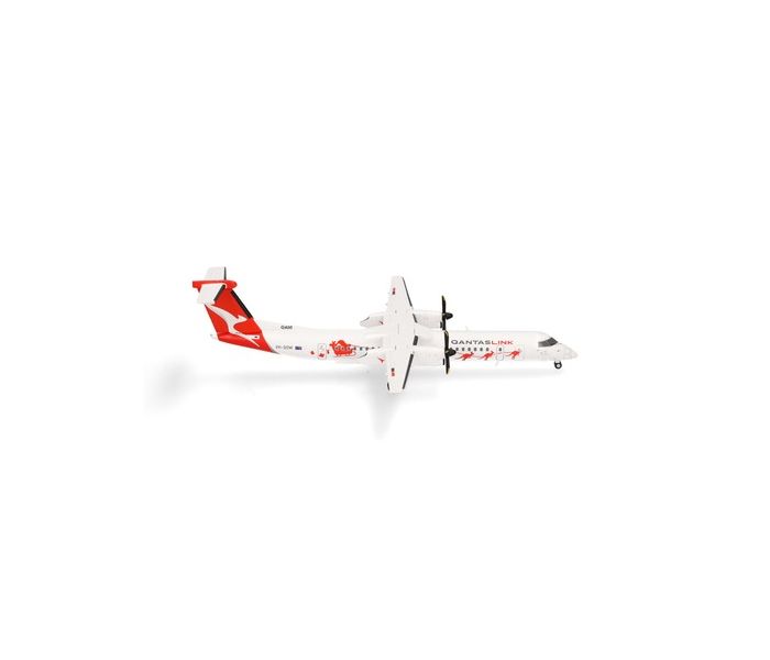 Bombardier Q400 Dasher 8 QantasLink VH-QOW (1:200)
