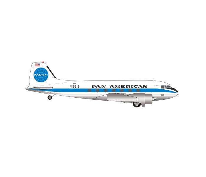 Douglas DC-3 Pan American World Airways N19912 (1:200)