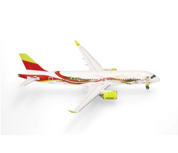 Airbus A220-300 airBaltic 50th A220 YL-ABX (1:200)