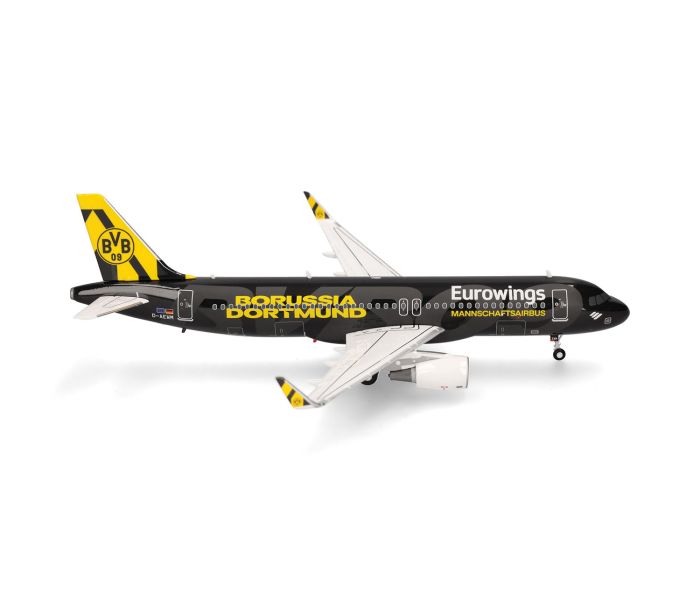 Airbus A320 Eurowings BVB Mannschaftsairbus D-AEWM (1:200)