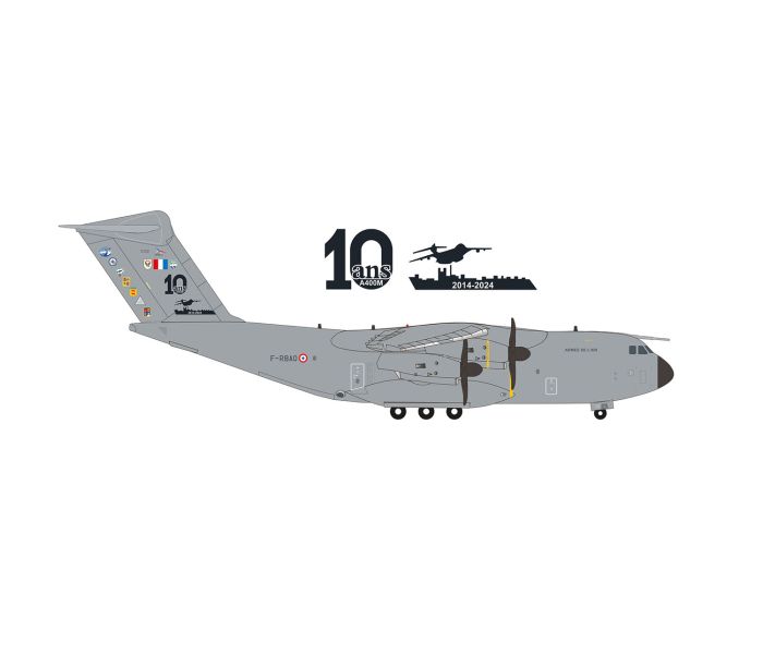 Airbus A400M French Air Force 10yrs A400M F-RBAQ (1:200)