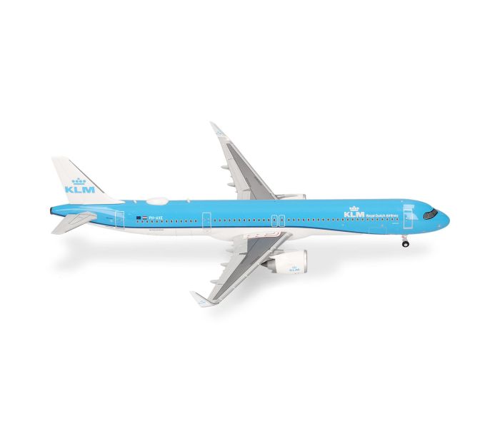 Airbus A321neo KLM PH-AXE Landkaartje (1:200)