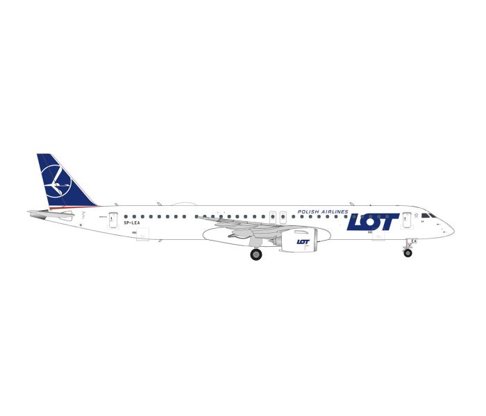 Embraer E195-E2 LOT Polish Airlines SP-LEA (1:200)