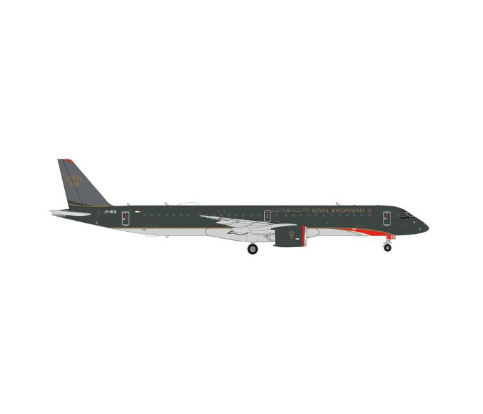 Embraer E195-E2 Royal Jordanian Airlines JY-REB (1:200)