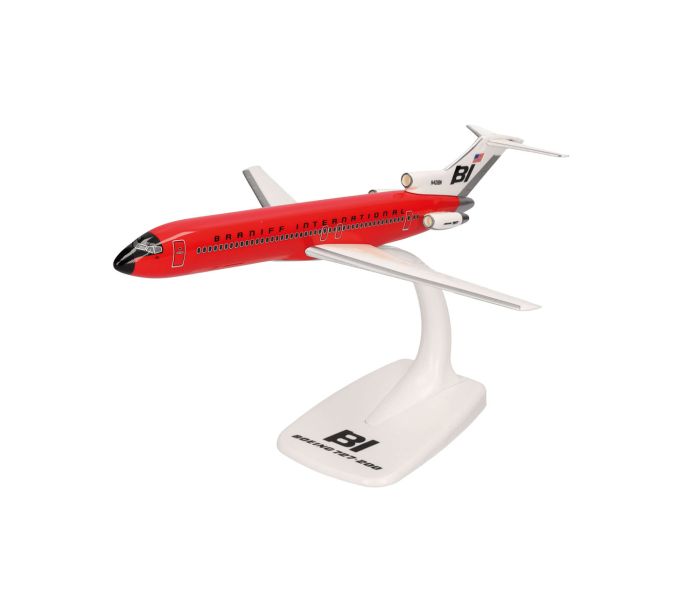 Snapfit Boeing 727-200 Branff International Red (1:200)