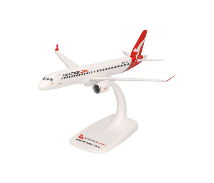 Snapfit Airbus A220-300 QantasLink VH-X4B 'Koala' (1:200)