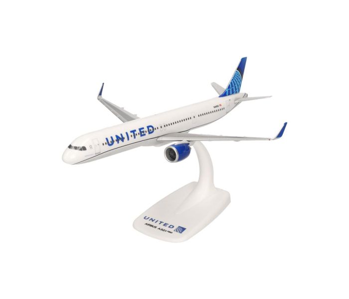 Snapfit Airbus A321neo United Airlines N44501 (1:200)
