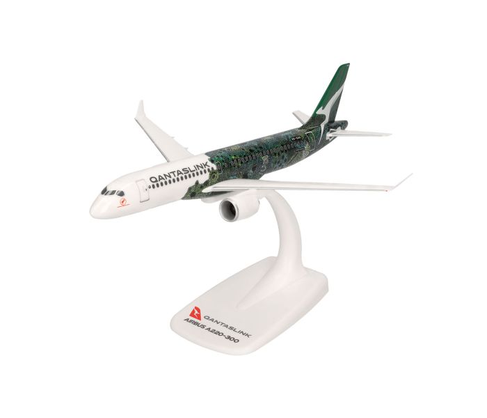 Snapfit Airbus A220-300 QantasLink Flying Art (1:200)