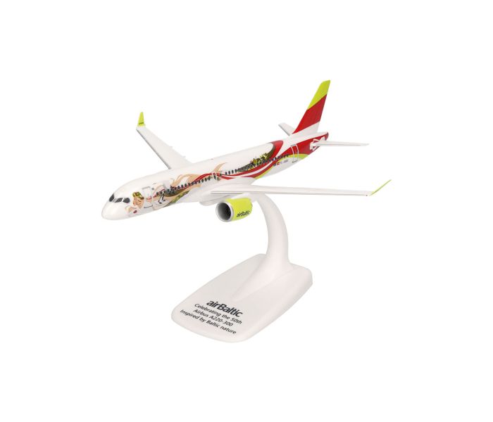 Snapfit Airbus A220-300 airBaltic 50th YL-ABX (1:200)