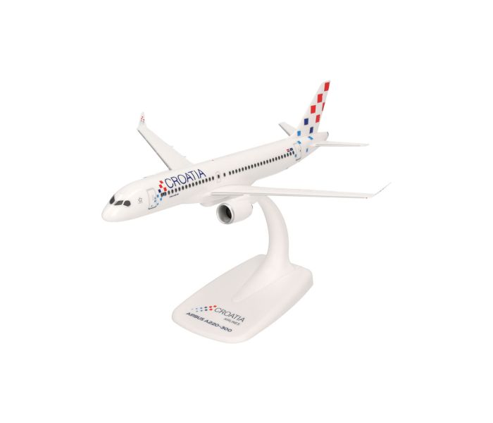 Snapfit Airbus A220-300 Croatia Airlines 9A-CAE (1:200)
