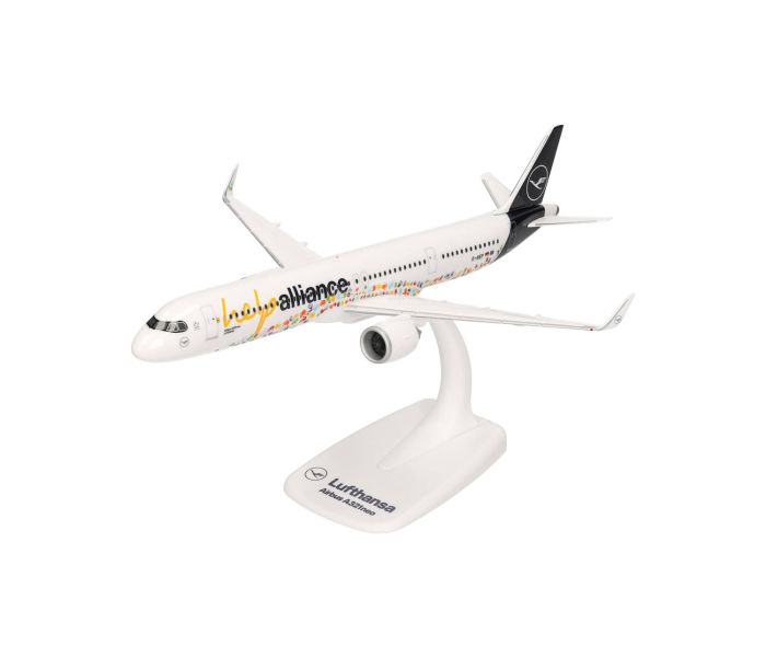 Snapfit Airbus A321neo Lufthansa Help Alliance (1:200)