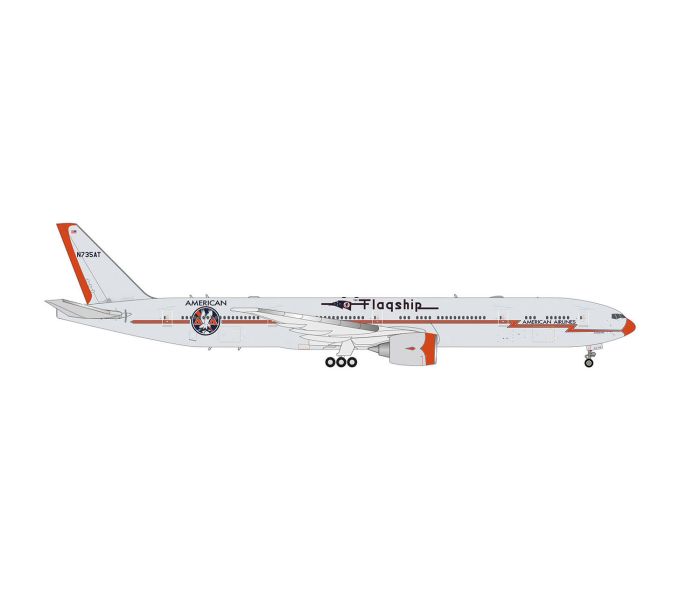Snapfit Boeing 777-300ER American Airlines Flagship(1:200)