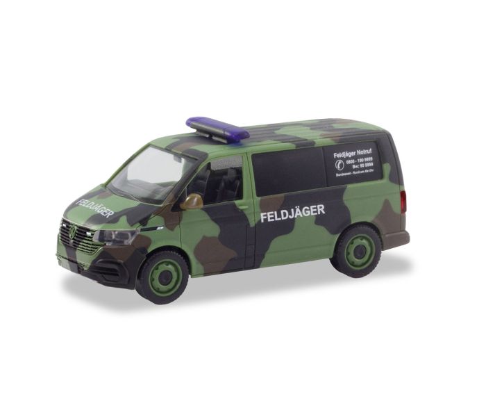 Military VW T6.1 Bus Feldjager Camouflage