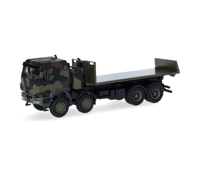 Military Iveco Trakker 8x8 Roll Off Bucket Truck