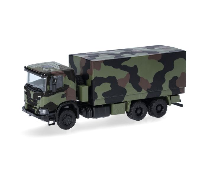 Military Scania XT17 6x6 Bundeswehr Platform Truck