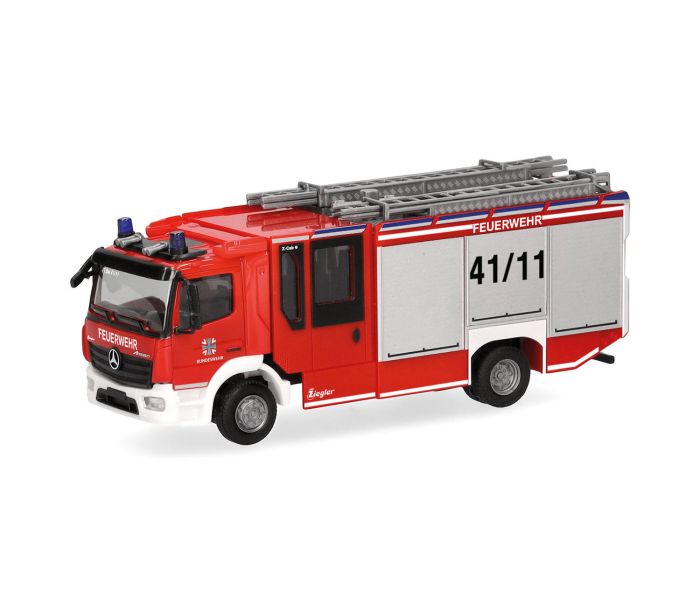Military MB Atego 13 Z Cab Bundeswehr Feuerwehr Truck