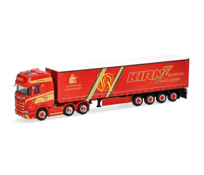 Premium Scania CS20 Curtain Canvas Semitrailer Hans Kim