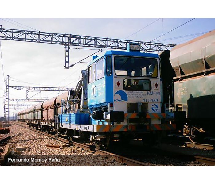 RENFE KLV53 MIT Blue Diesel Locomotive VI