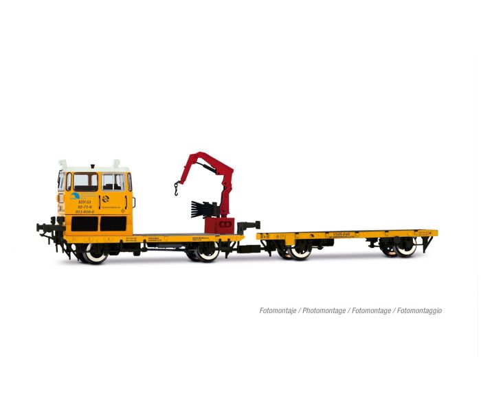 RENFE KLV53 MIT Diesel Maintenance Vehicle V