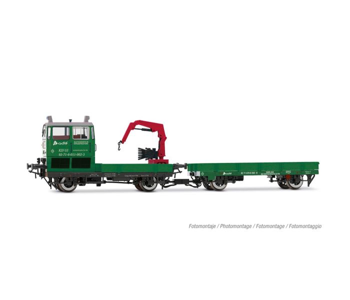 ADIF KLV53 Diesel Maintenance Vehicle VI (DCC-Sound)