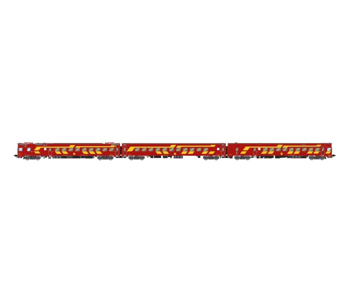 RENFE 444 3 Car EMU Red/Yellow IV (DCC-Fitted)