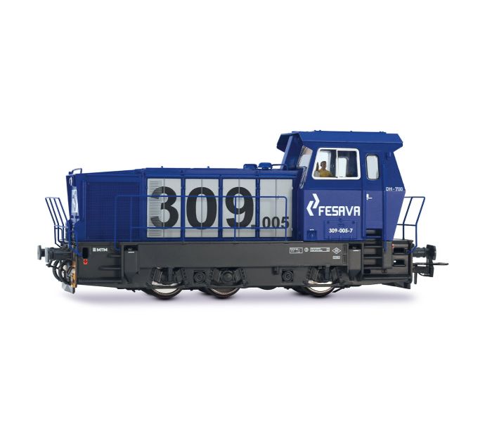FESAVA 309 Diesel Locomotive Blue/Grey VI (DCC-Fitted)