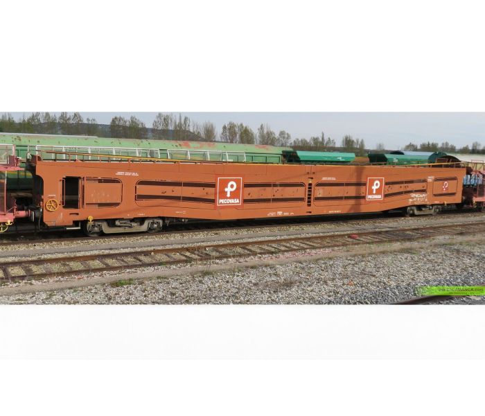RENFE DDMA Car Transporter Pecovasa Red V