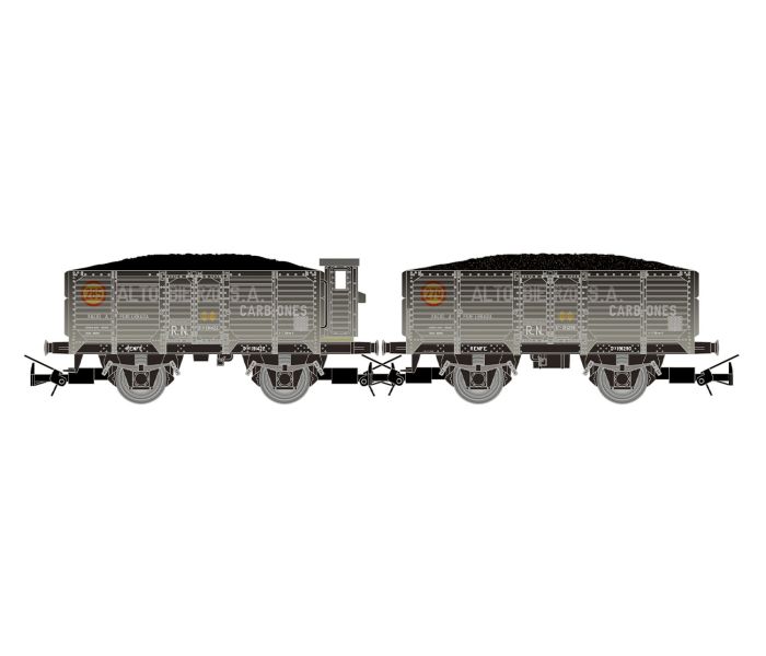 RENFE Open Wagon w/Coal Load Set (2) III