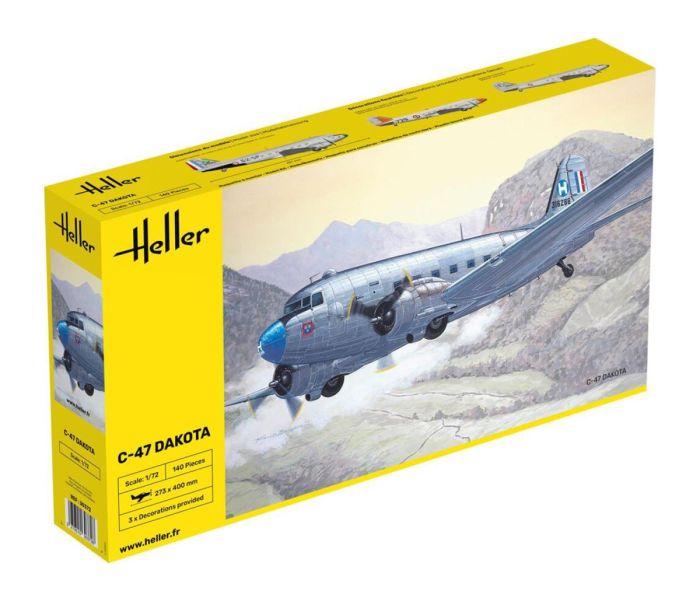 French Douglas C-47 Dakota (1:72 Scale)