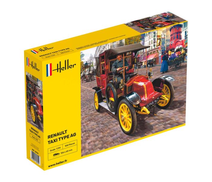Renault Type AG Taxi (1:24 Scale)