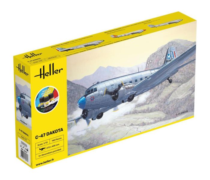 French Douglas C-47 Dakota Starter Kit (1:72 Scale)