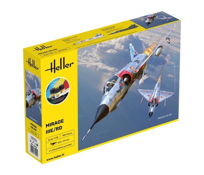 French Mirage IIIE/RD Starter Kit (1:48 Scale)