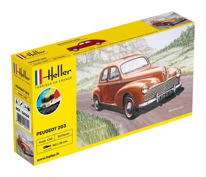 Peugeot 203 Starter Kit (1:43 Scale)