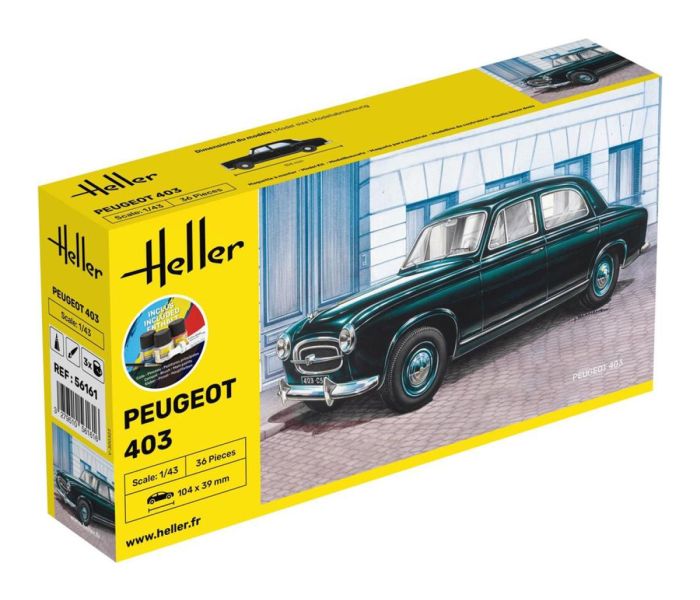 Peugeot 403 Starter Kit (1:43 Scale)