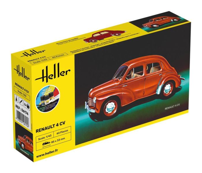 Renault 4 CV Starter Kit (1:43 Scale)