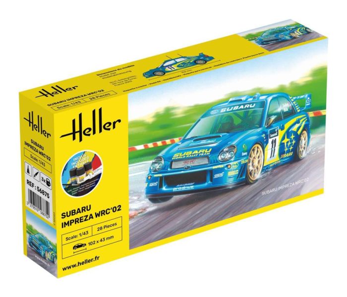 Subaru Impreza WRC '02 Starter Kit (1:43 Scale)