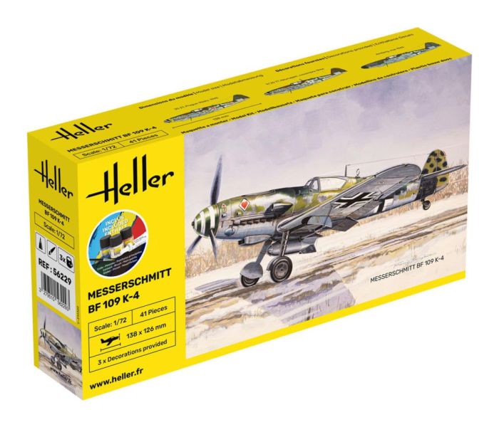 German Messerschmitt Bf 109 K-4 Starter Kit (1:72 Scale)
